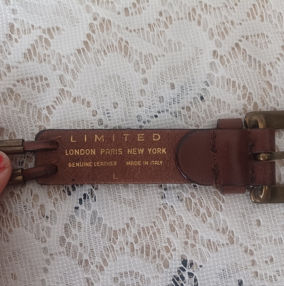 Limited Leather Belt - Picture 3 of 7